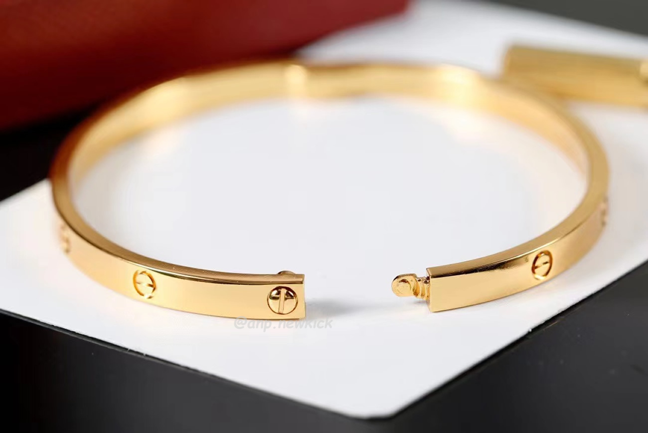 Cartier 18k Love Bracelets Gold Silver Rosegold (3) - www.newkick.vip